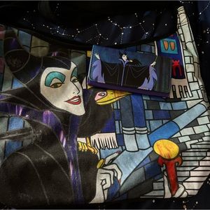 Loungefly x Disney Maleficent Hobo Bag and Wallet